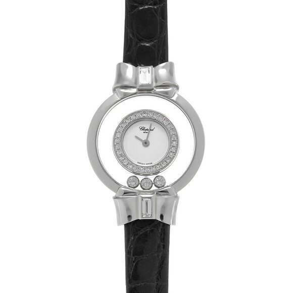 CHOPARD Happy diamond 20/5334 White/Blanc/diamond Ladies Watches quartz Used main image 4